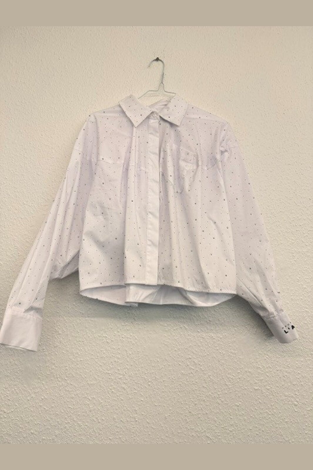 Haute L'Amitié - Sophie Plain Stone Shirt HL10956 - White