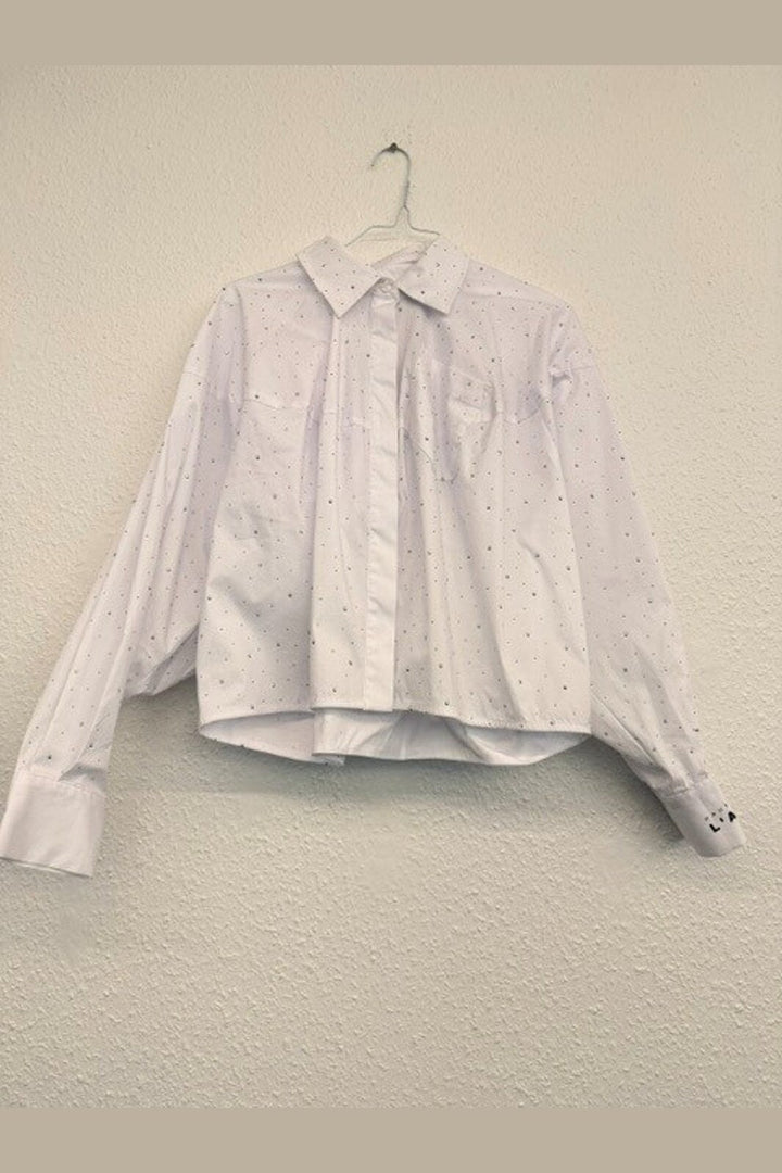Haute L'Amitié - Sophie Plain Stone Shirt HL10956 - White