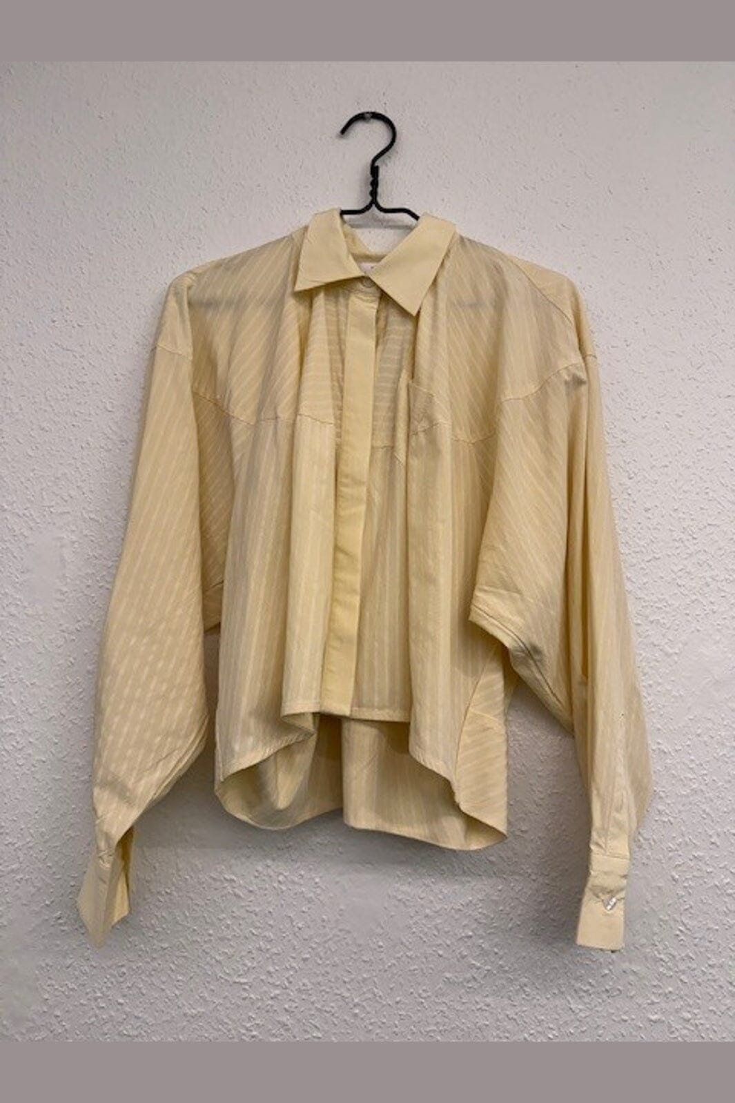 Haute L'Amitié - Sophie Yellow Stripe Shirt HL10751 - Pale Yellow