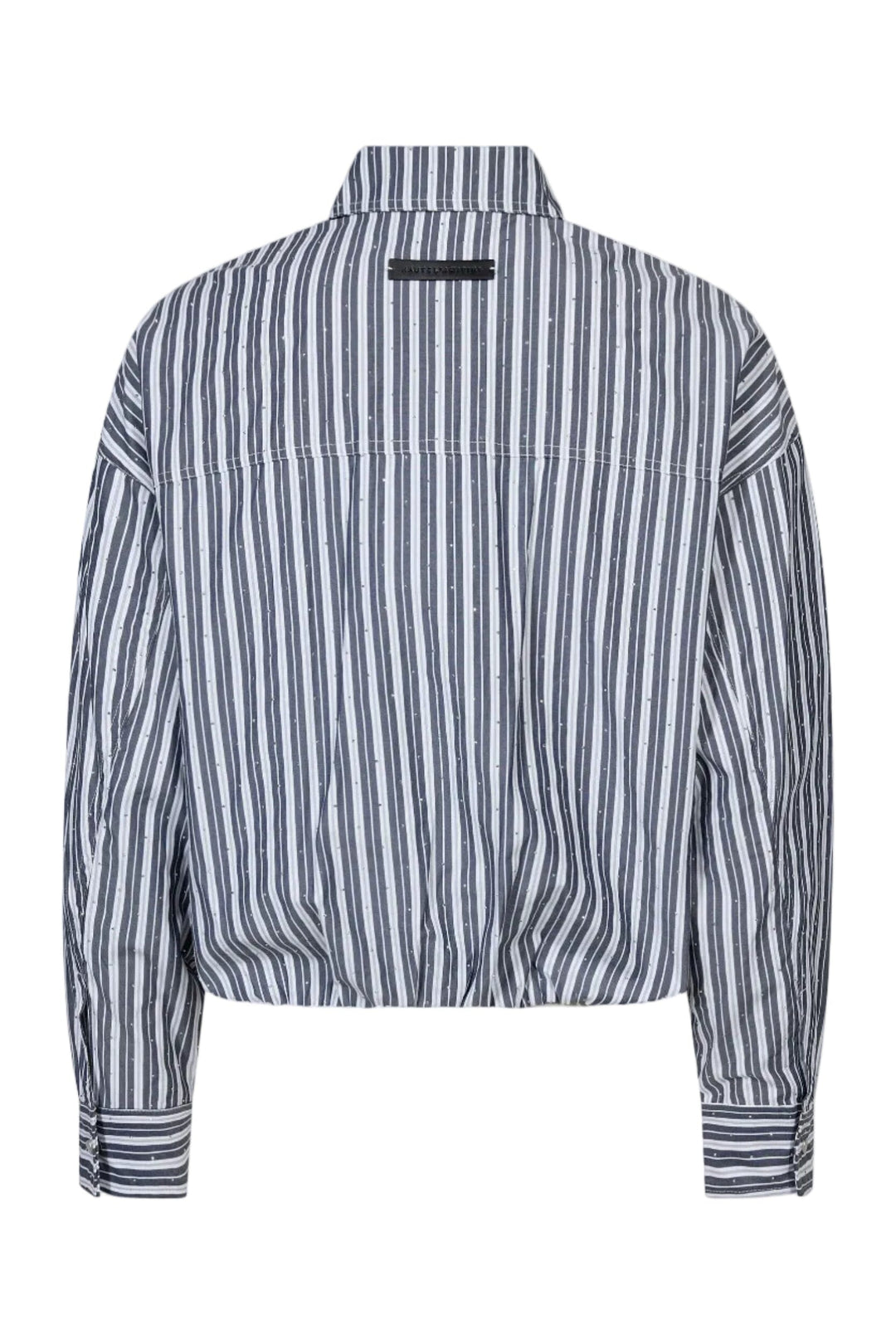 Haute L'Amitié - Stone Crop Pocket Shirt Hl10947 - Black Stripe Skjorter 