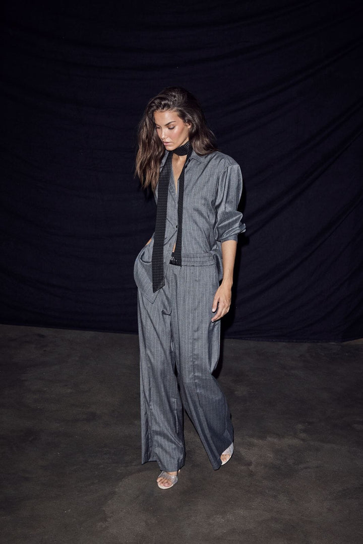 Haute L'Amitié - Tailor Pin Shirt Hl10997 - Antracit Skjorter 