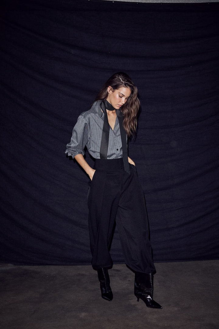 Haute L'Amitié - Tailor Pin Shirt Hl10997 - Antracit Skjorter 