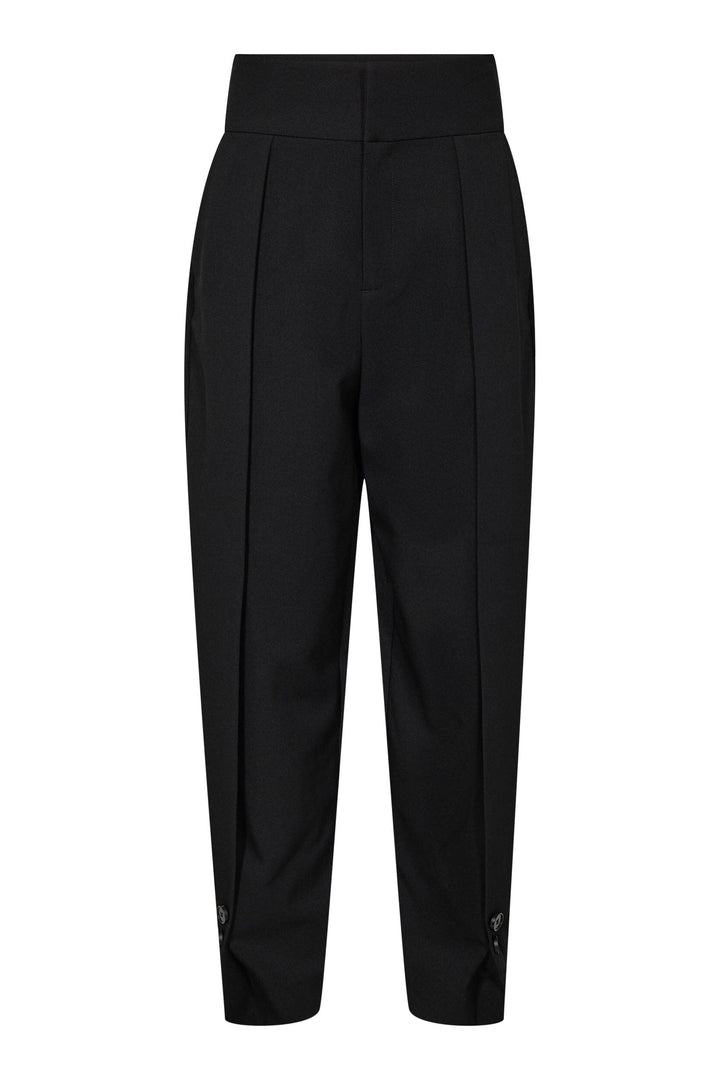 Haute L'Amitié - Zeppe Pleat Pant Hl10789 - Black Bukser 