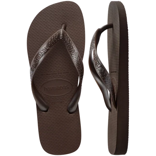 Havaianas - Hav. Top Tiras - 0727 Dark Brown Badesandaler 