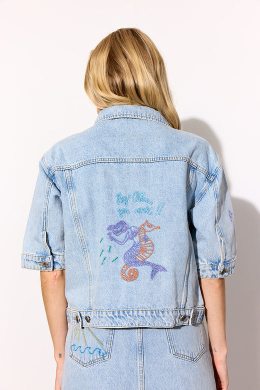 Hunkøn - Kenna Denim Jacket 26020 - Light Denim Jakker 