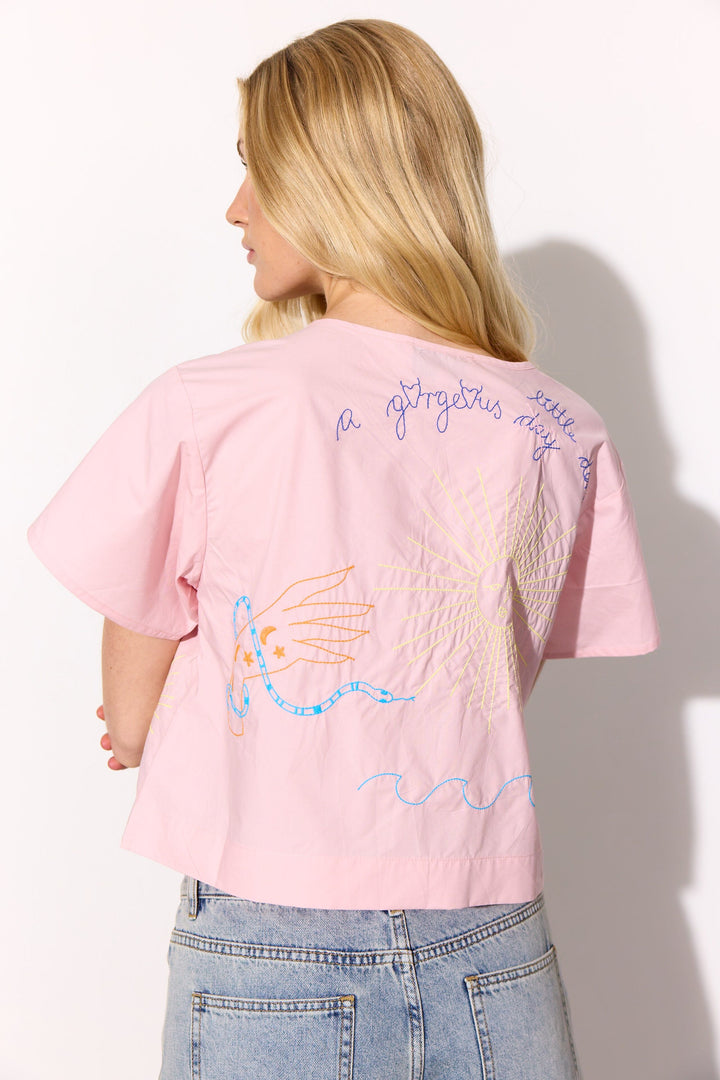 Hunkøn - Nima Shirt 26030 - Rose Skjorter 