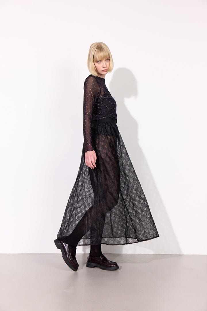 Hunkøn - Ofelia Skirt 25926 - Black Nederdele 