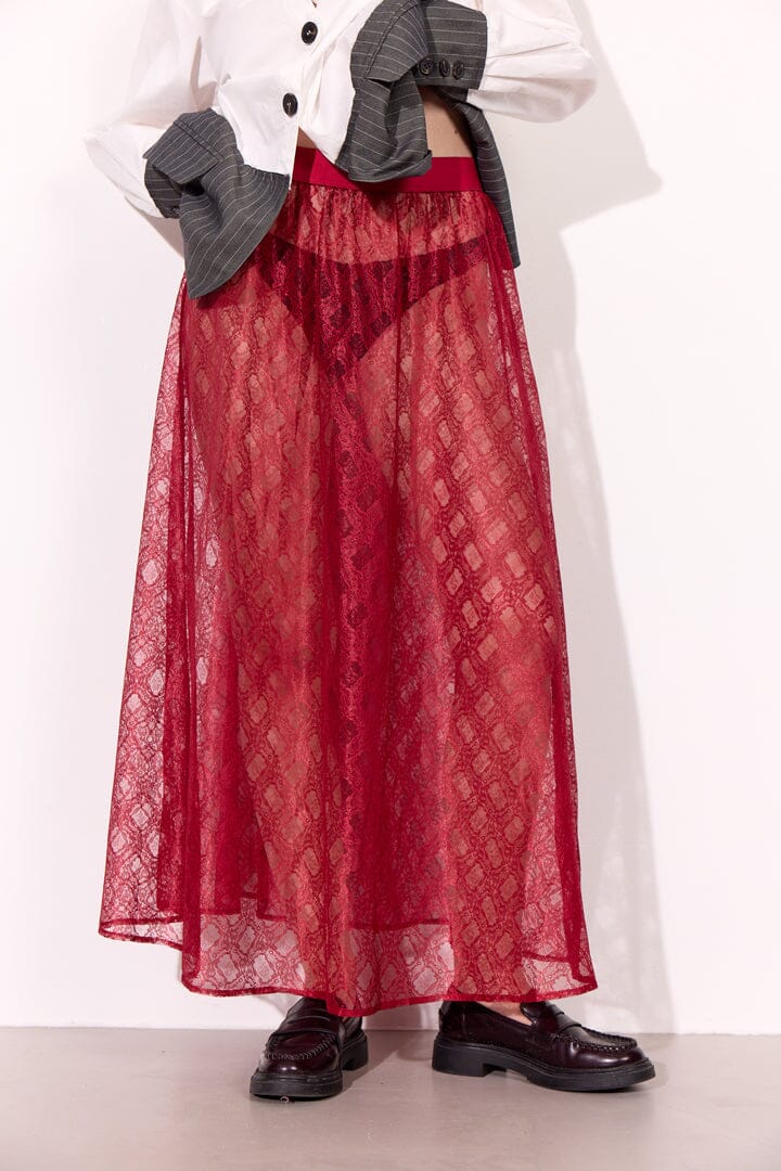 Hunkøn - Ofelia Skirt 25926 - Zinfandel Nederdele 