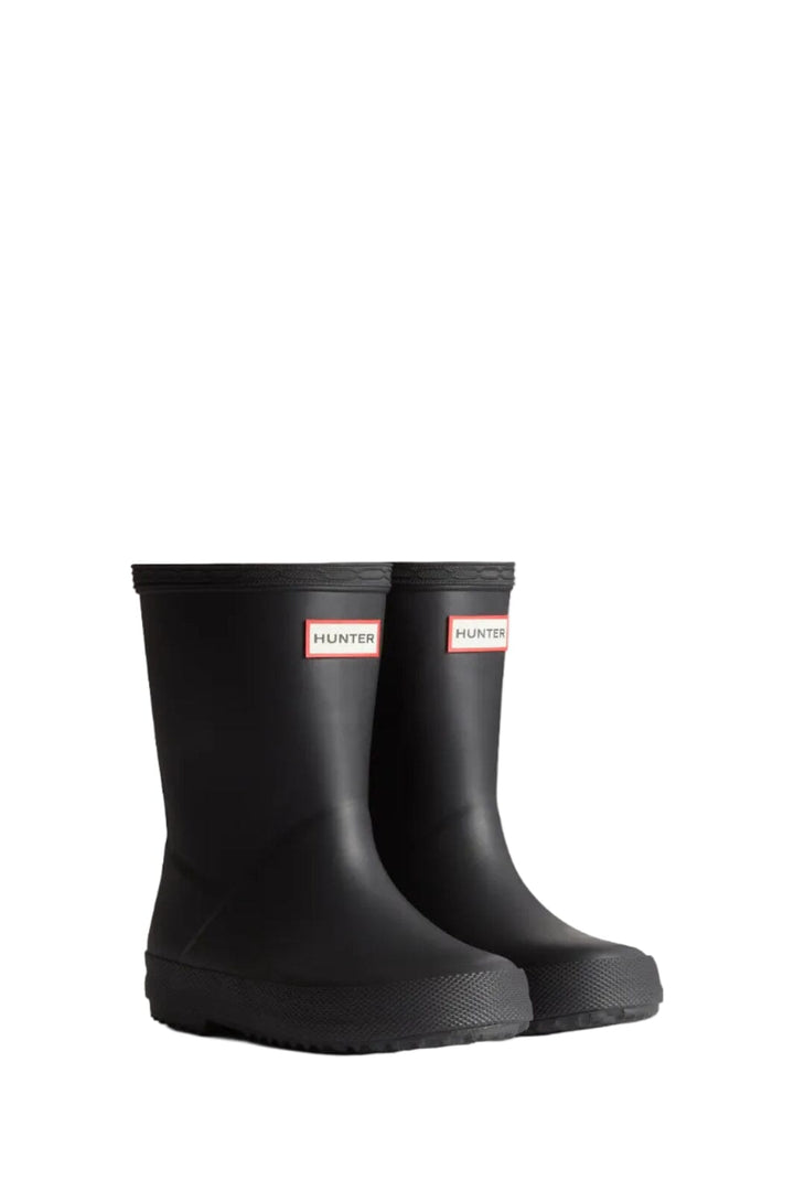 Hunter - Kids First Boot Hfrk0032252blk - Black Gummistøvler 