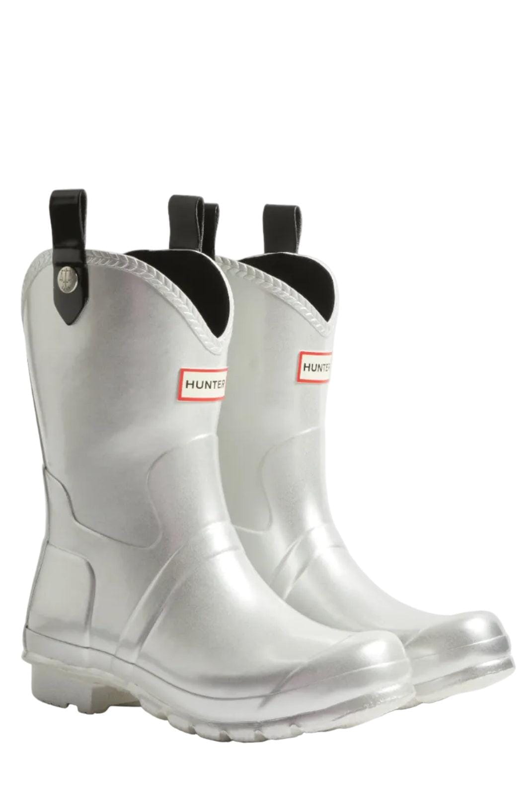 Hunter - Womens Original Cowboy Boot Metallic Hfrw0008261sil - Silver Støvler 