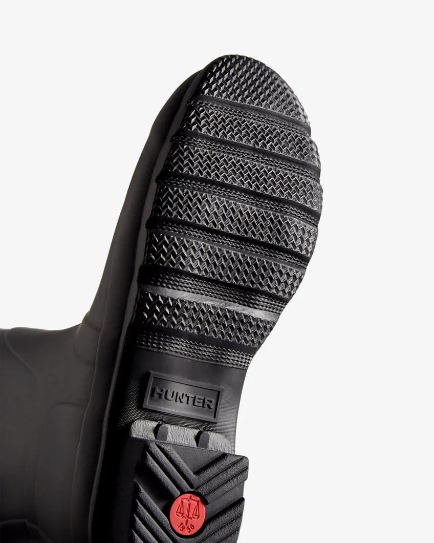 Hunter - Womens Original Short Boot Wfs1000rmablk - Black Gummistøvler 