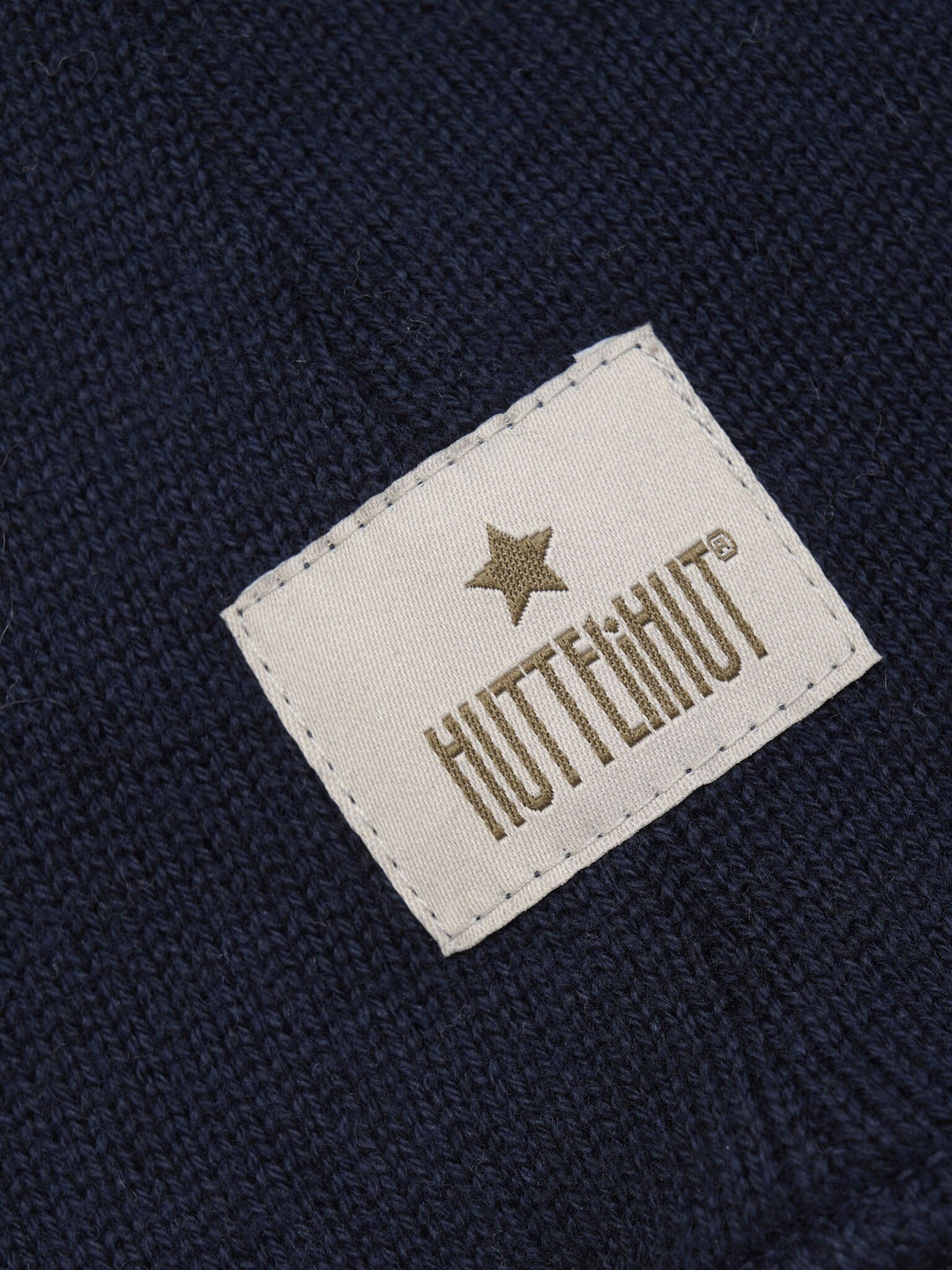 Huttelihut - Balaclava Wool Knit Windstop 460370 - 9078 Dark Navy Elefanthuer 