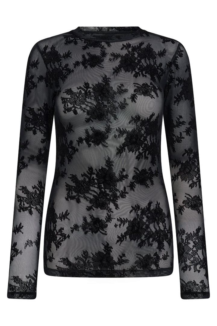 Hype The Detail - Lace Blouse 851-14 - 9 - Black