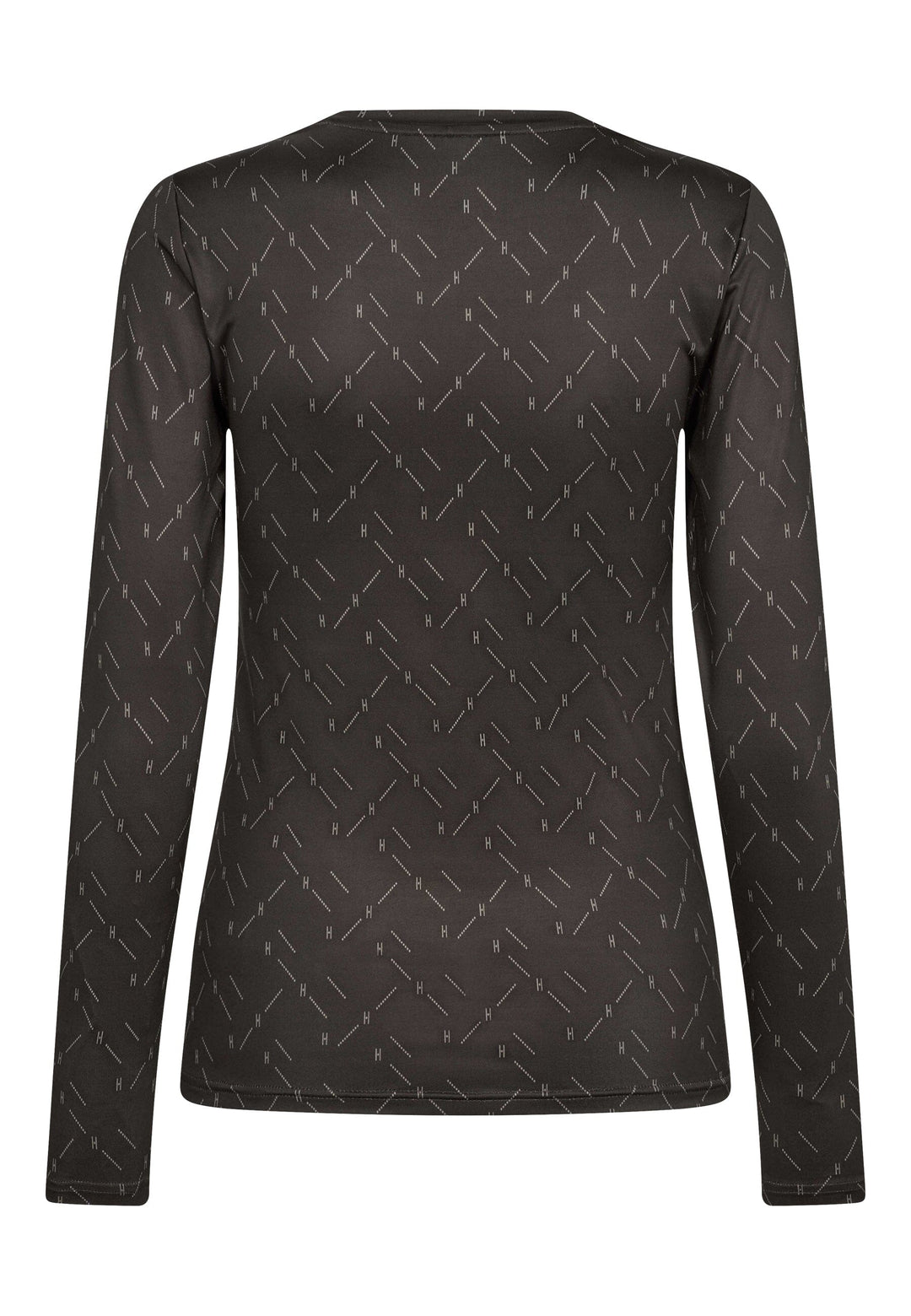 Hype The Detail - Printed Blouse - 40 Brun Bluser 