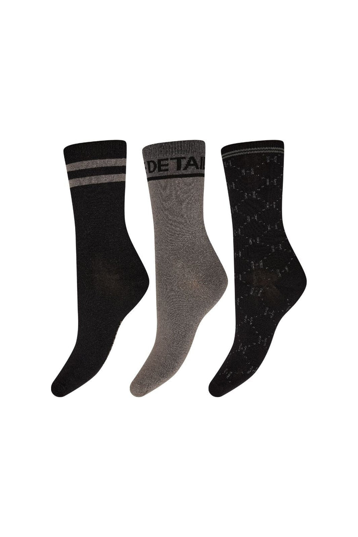 Hype The Detail - Socks 3-Pack 21555-75 - 1001 - Multifarvet Strømper 