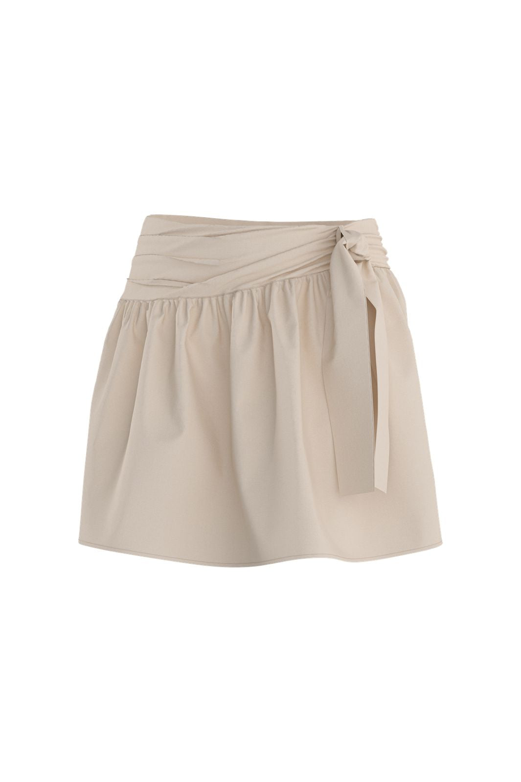 Hypedrop - Hdkaren Wrap Short Skirt 32000846 - 5189343 - White Swan