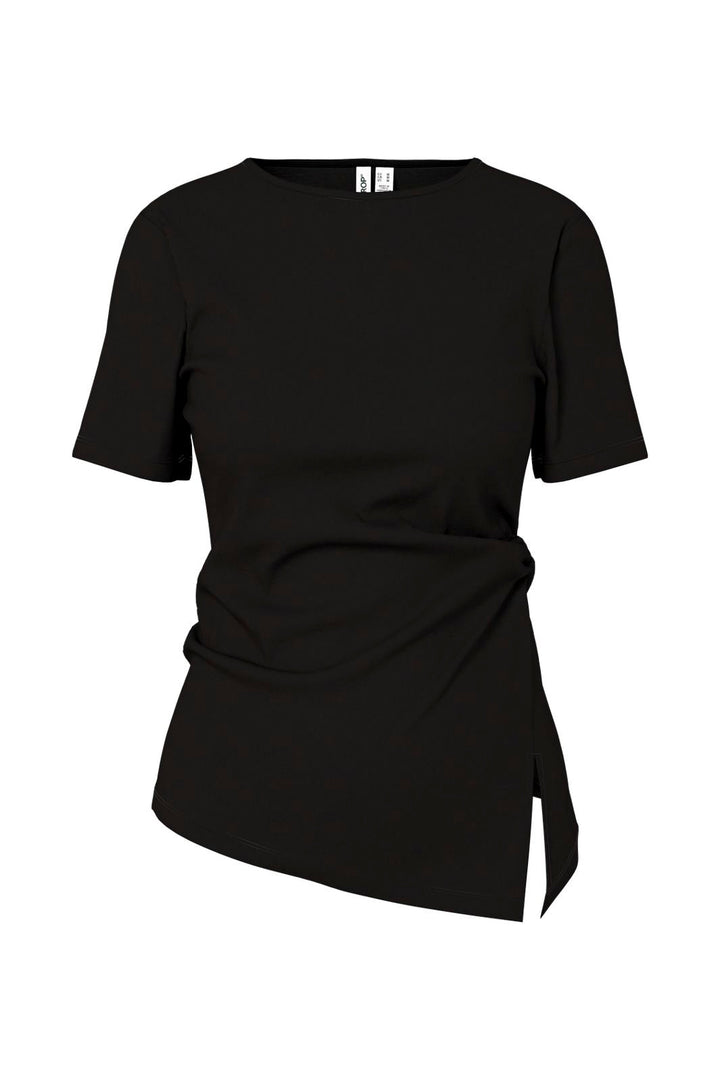 Hypedrop - Hdmadison Draped Ss Tee 32000038 - 5077735 - Black