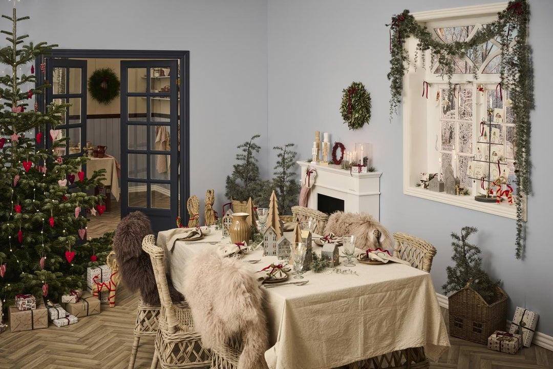 Ib Laursen - Dug Aflang Hørfarvet - 6304-76 Køkkentilbehør 