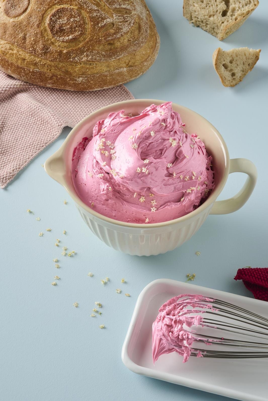 Ib Laursen - Karklud Mynte rose shadow strikket - 100% bomuld, Strik - 6351-43