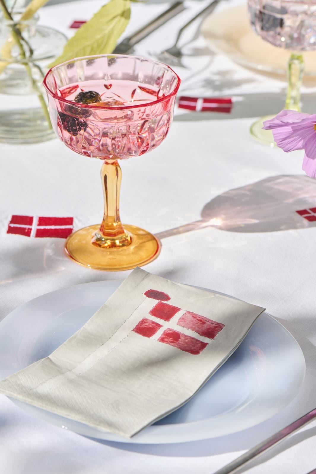 Ib Laursen - Vinglas 3 ass farver - Glas - 01017-99