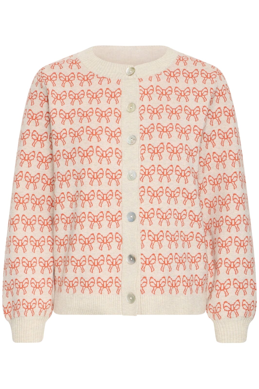 Ichi - Ihbrielle Ca3 - 204264 Oatmeal W. Fiesta Cardigans 