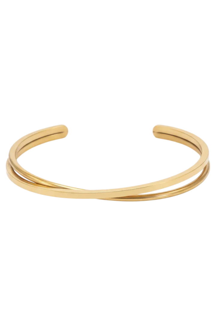 Jane Koenig - Olympia Bangle OB-SS26-SS-G - Golden Armbånd 