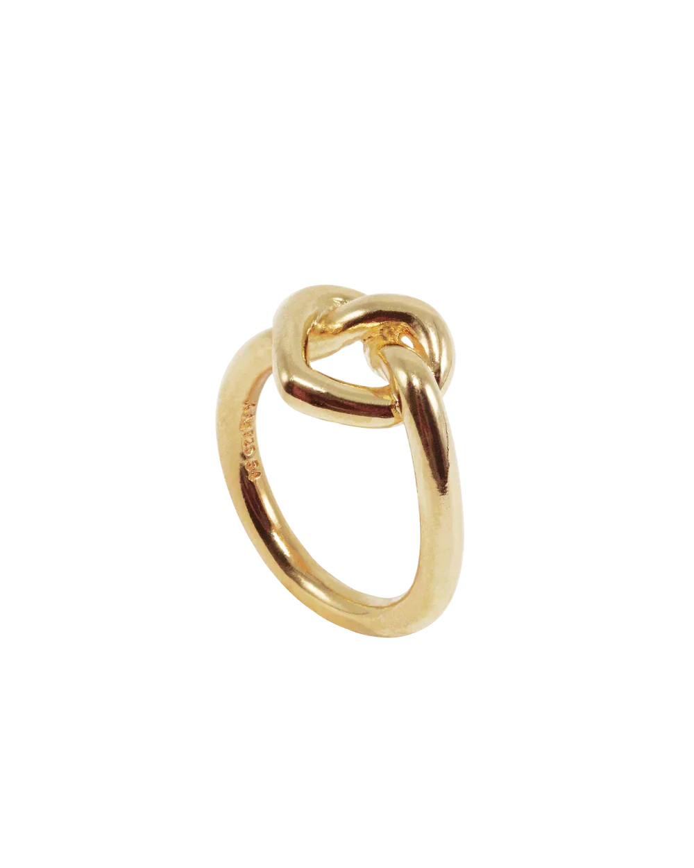 Jane Kønig - Big Tied Heart Ring BTHR-AW25-G_54 - Ring Ringe 