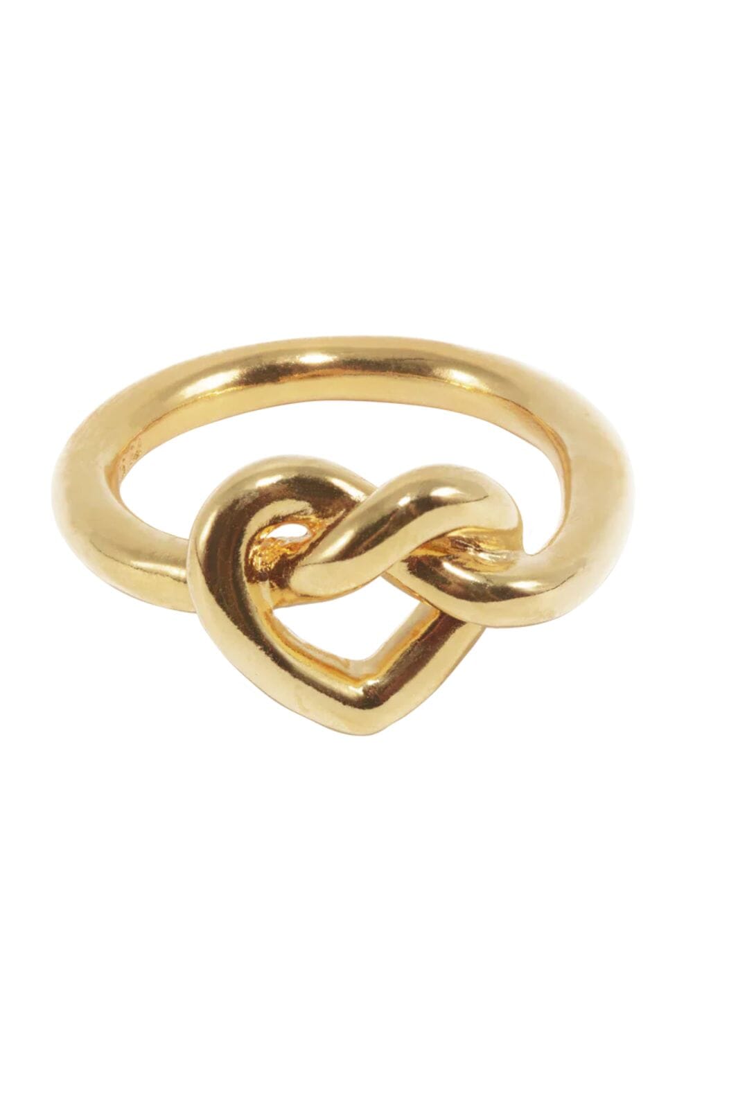 Jane Kønig - Big Tied Heart Ring BTHR-AW25-G_54 - Ring Ringe 