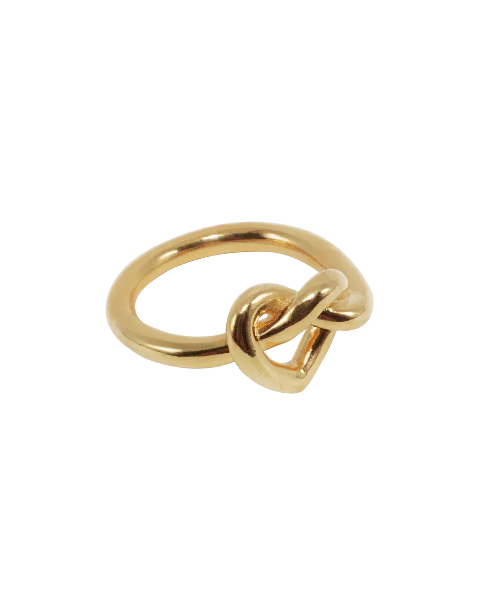 Jane Kønig - Big Tied Heart Ring BTHR-AW25-G_54 - Ring Ringe 
