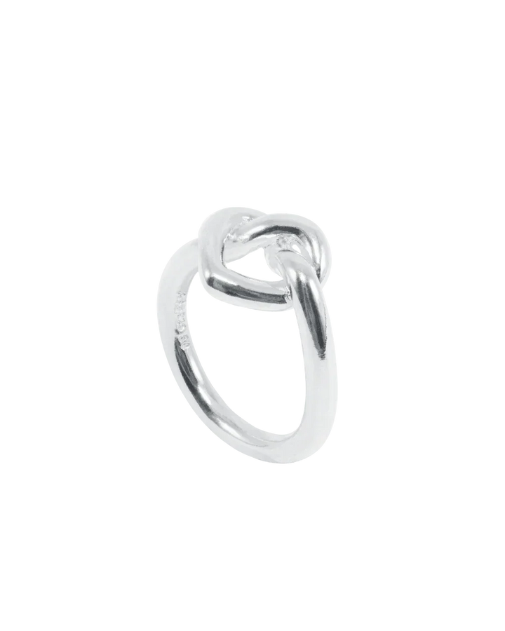 Jane Kønig - Big Tied Heart Ring BTHR-AW25-S_56 - Ring Ringe 