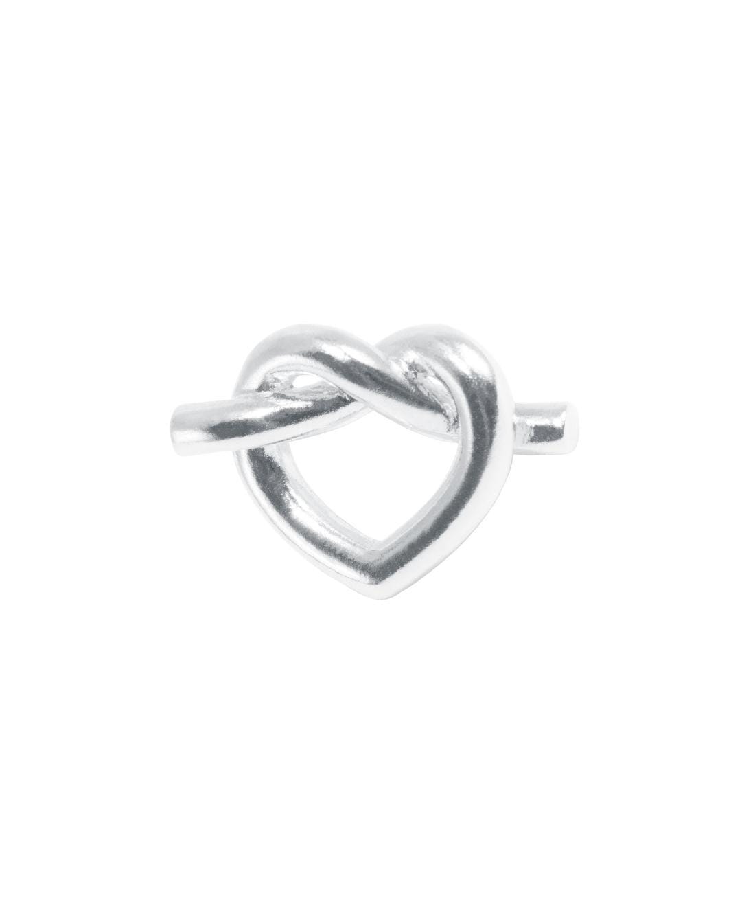 Jane Kønig - Big Tied Heart Stud BTHS-AW25-S - Ørering Øreringe 
