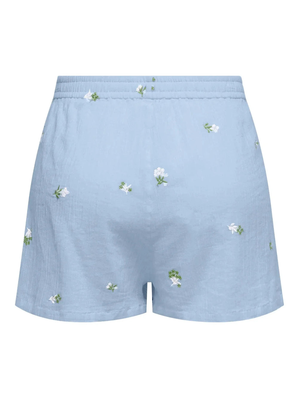 JDY - Jdyalba Shorts - 4941513 Cashmere Blue Embroidery Shorts 