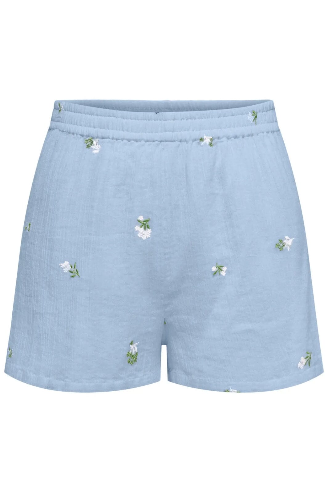 JDY - Jdyalba Shorts - 4941513 Cashmere Blue Embroidery Shorts 