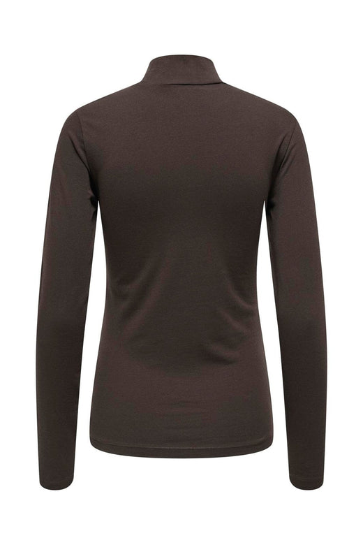 JDY - Jdyava New Turtleneck Top - 4876509 Chocolate Torte