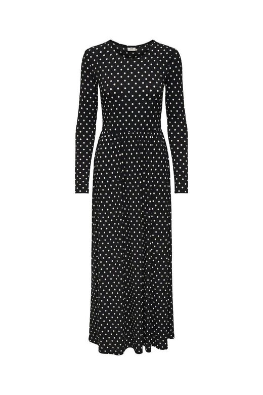 JDY - Jdybowie Life L/S Dress - 4903897 Black Dots