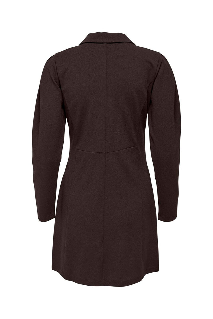 JDY - Jdycatia Elsa L/S Blazer Dress Nl - 5169931 Chocolate Brown