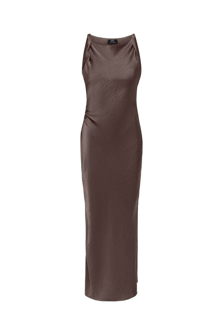 JDY - Jdycordelia Fitted Long Dress - 5172015 Chocolate Brown