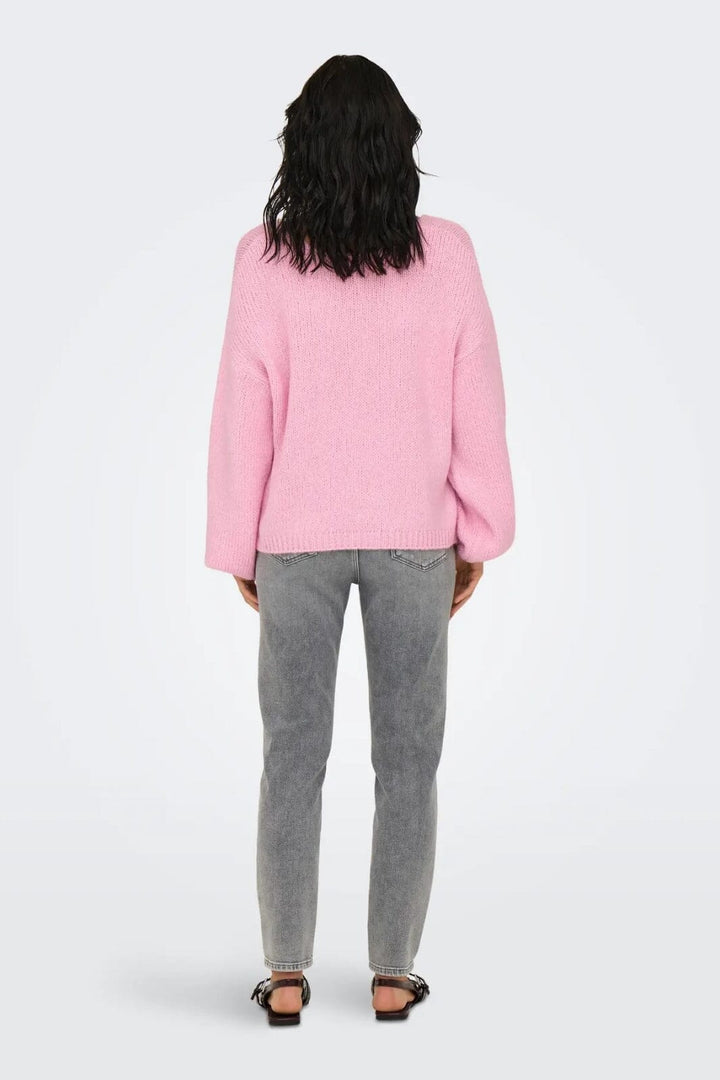 JDY - Jdydinea L/S Reversible Pullov. Knt - 4863945 Rose Shadow