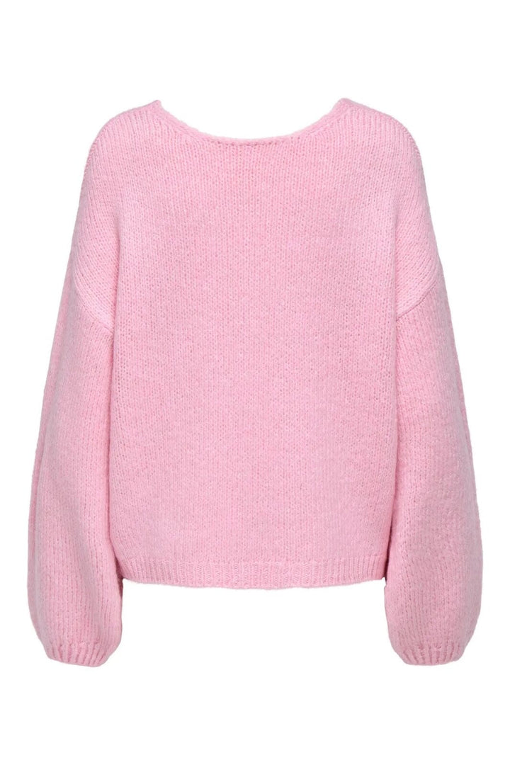 JDY - Jdydinea L/S Reversible Pullov. Knt - 4863945 Rose Shadow