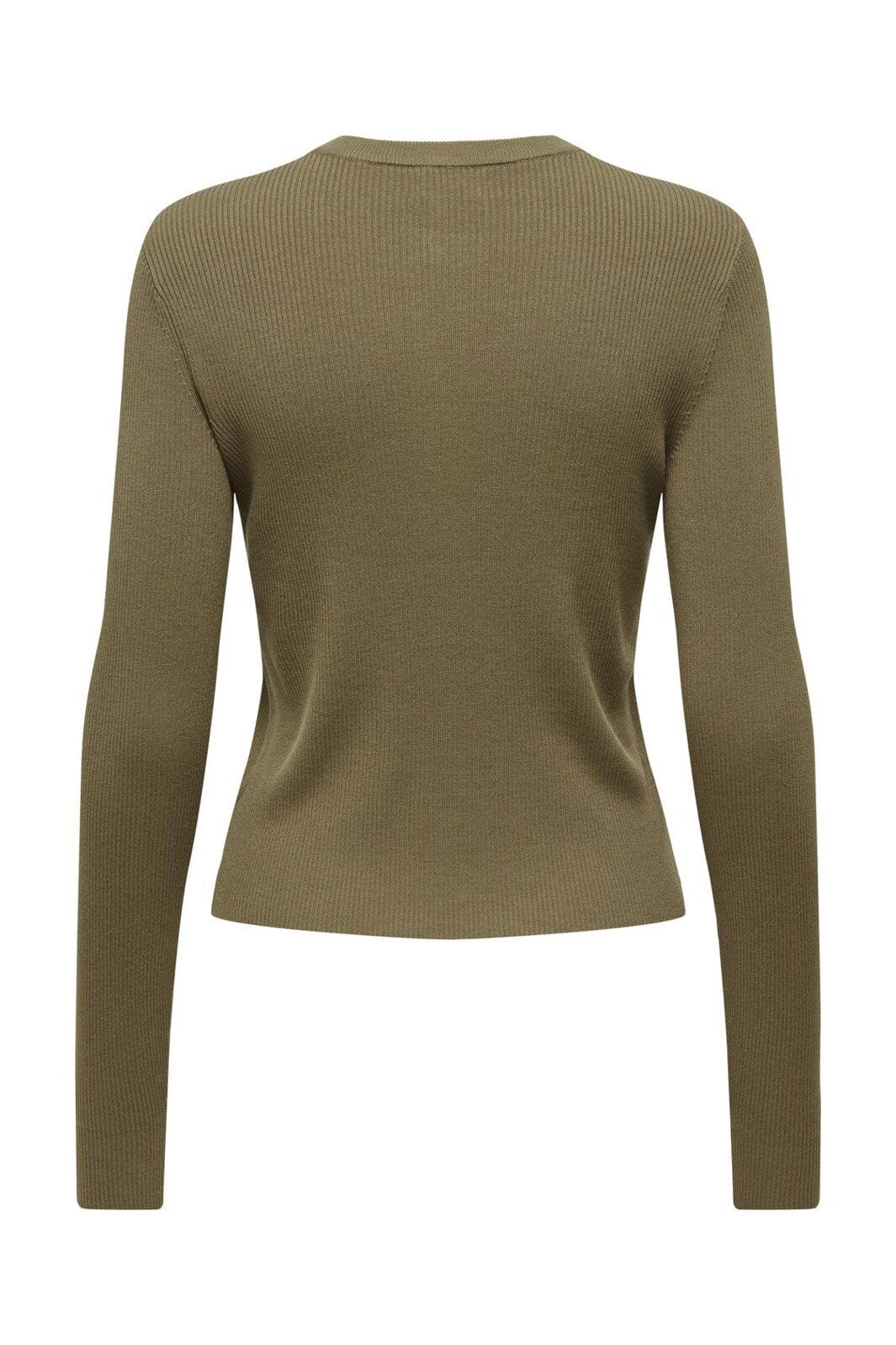 JDY - Jdygaby L/S O-Neck Cardigan Knt - 4926906 Sepia Tint