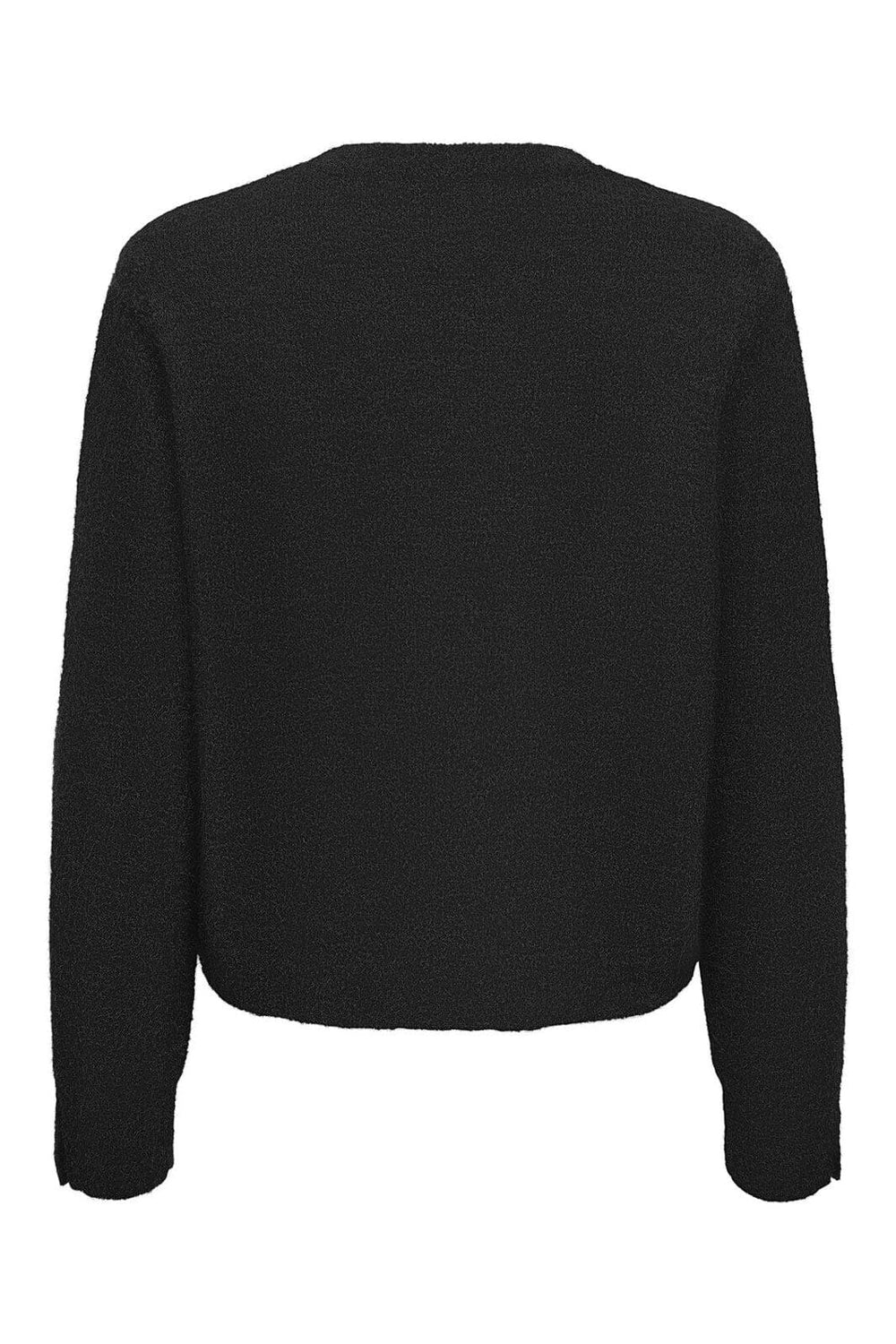JDY - Jdyhoney Life L/S O-Neck Pullover Knt - 4931983 Black
