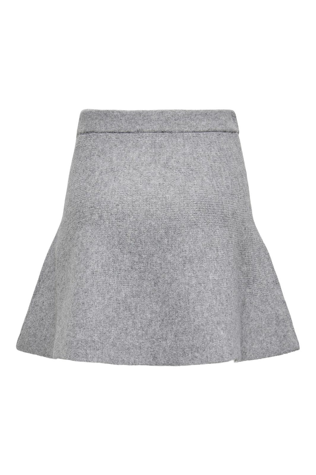 JDY - Jdylea Life Short Skirt Knt - 4875919 Medium Grey Melange