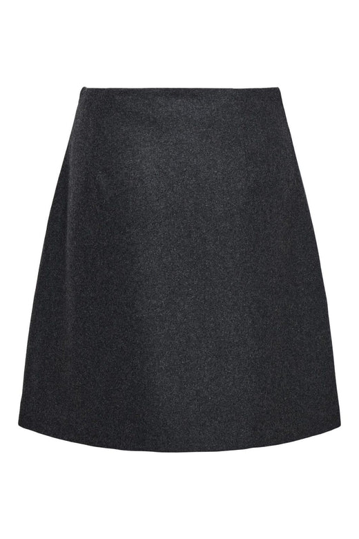 JDY - Jdylibra Skirt Tlr - 4877741 Dark Grey Melange