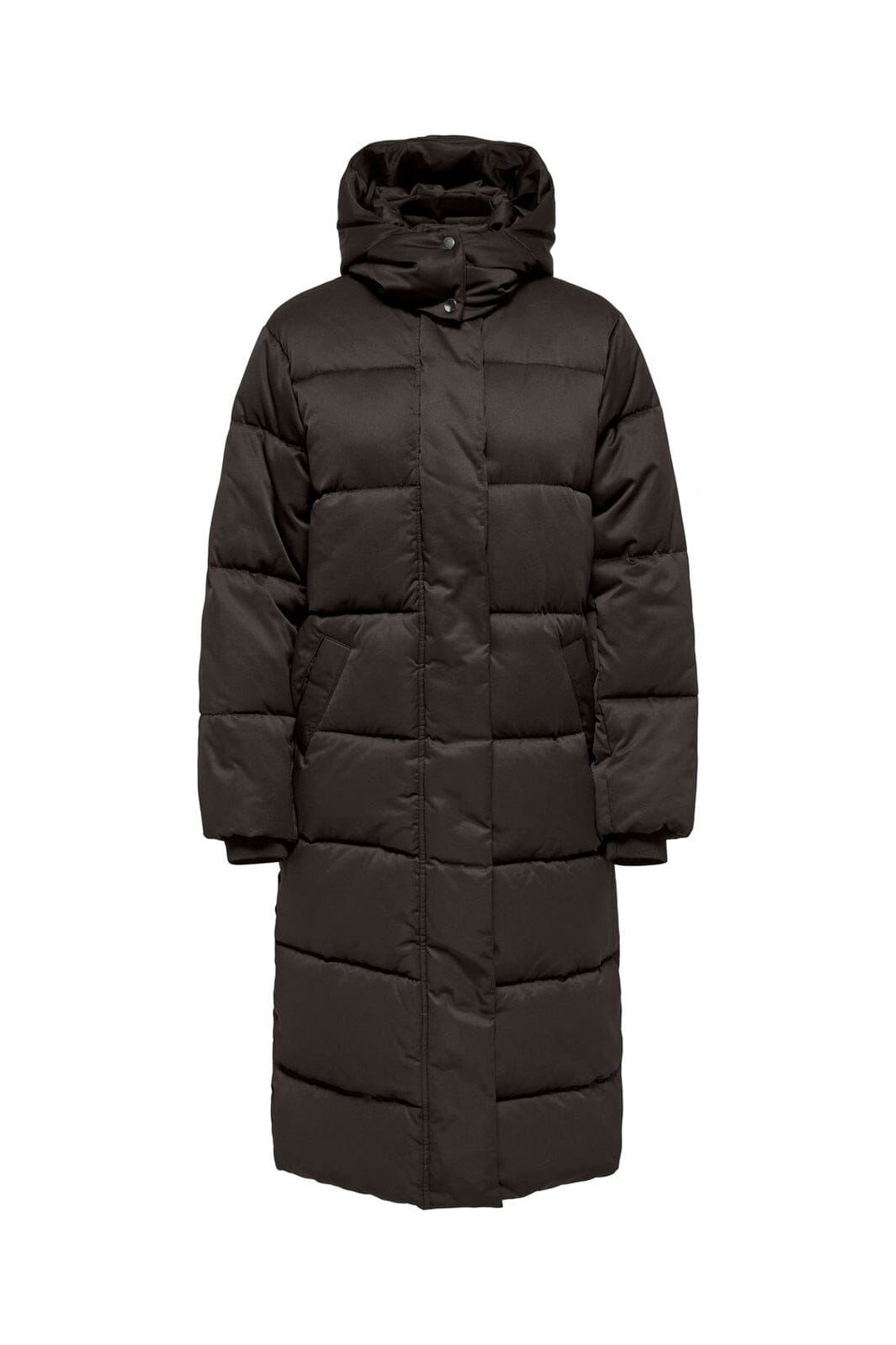 JDY - Jdymaja Long Padded Jacket Yfm - 5000375 Chocolate Torte Dtm Jdy Lining