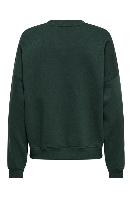 JDY - Jdymesa L/S O-Neck Emb Sweat - 4974491 Pine Grove Champs Emb