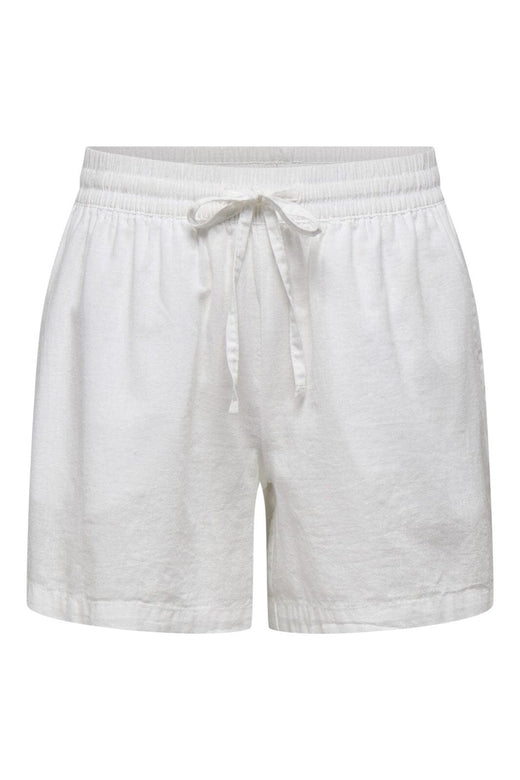 JDY - Jdymila Linen Shorts - 4753151 Cloud Dancer