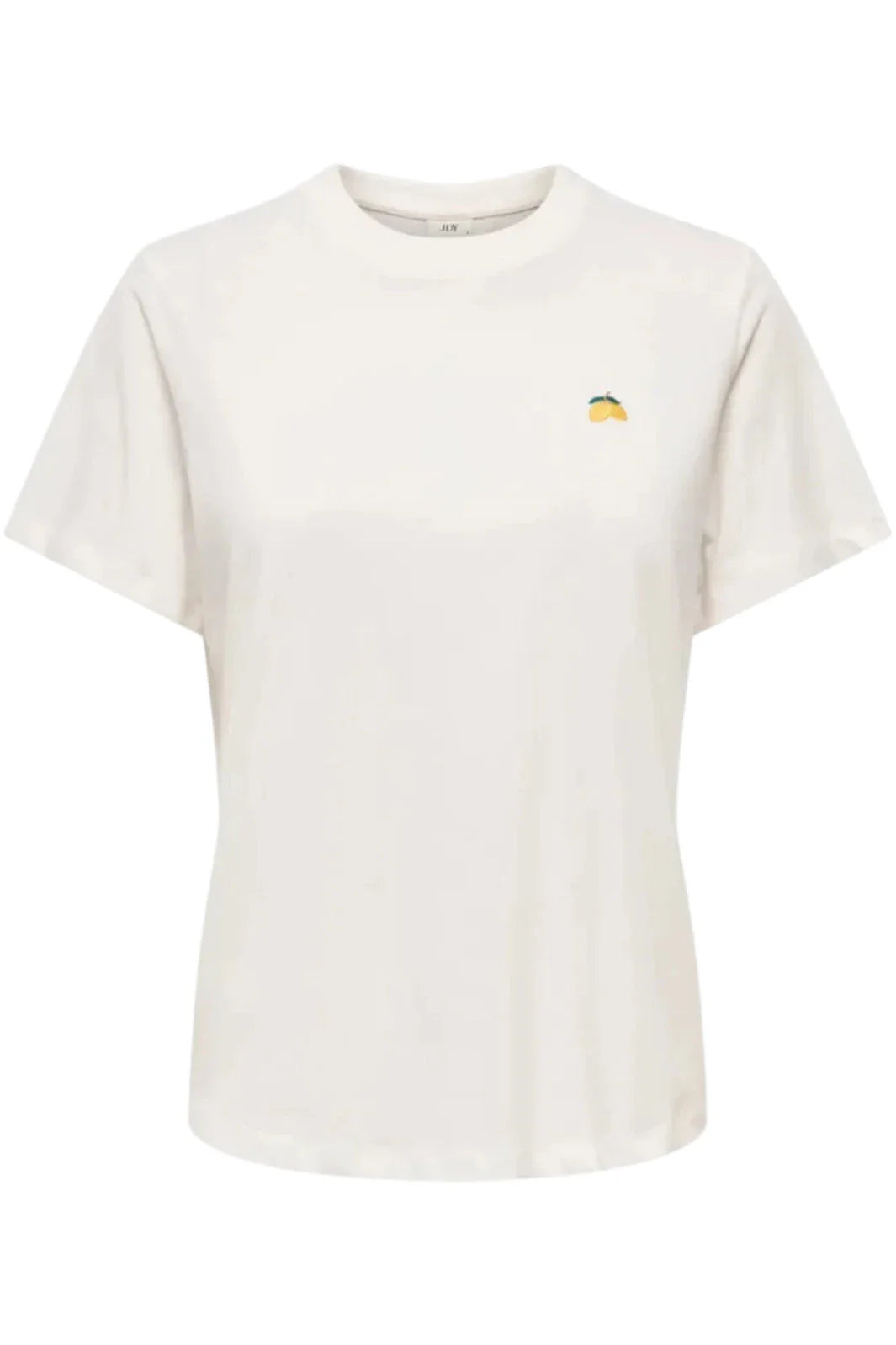 JDY - Jdypisa S/S Print Top - 4998330 Cloud Dancer Lemon T-shirts 