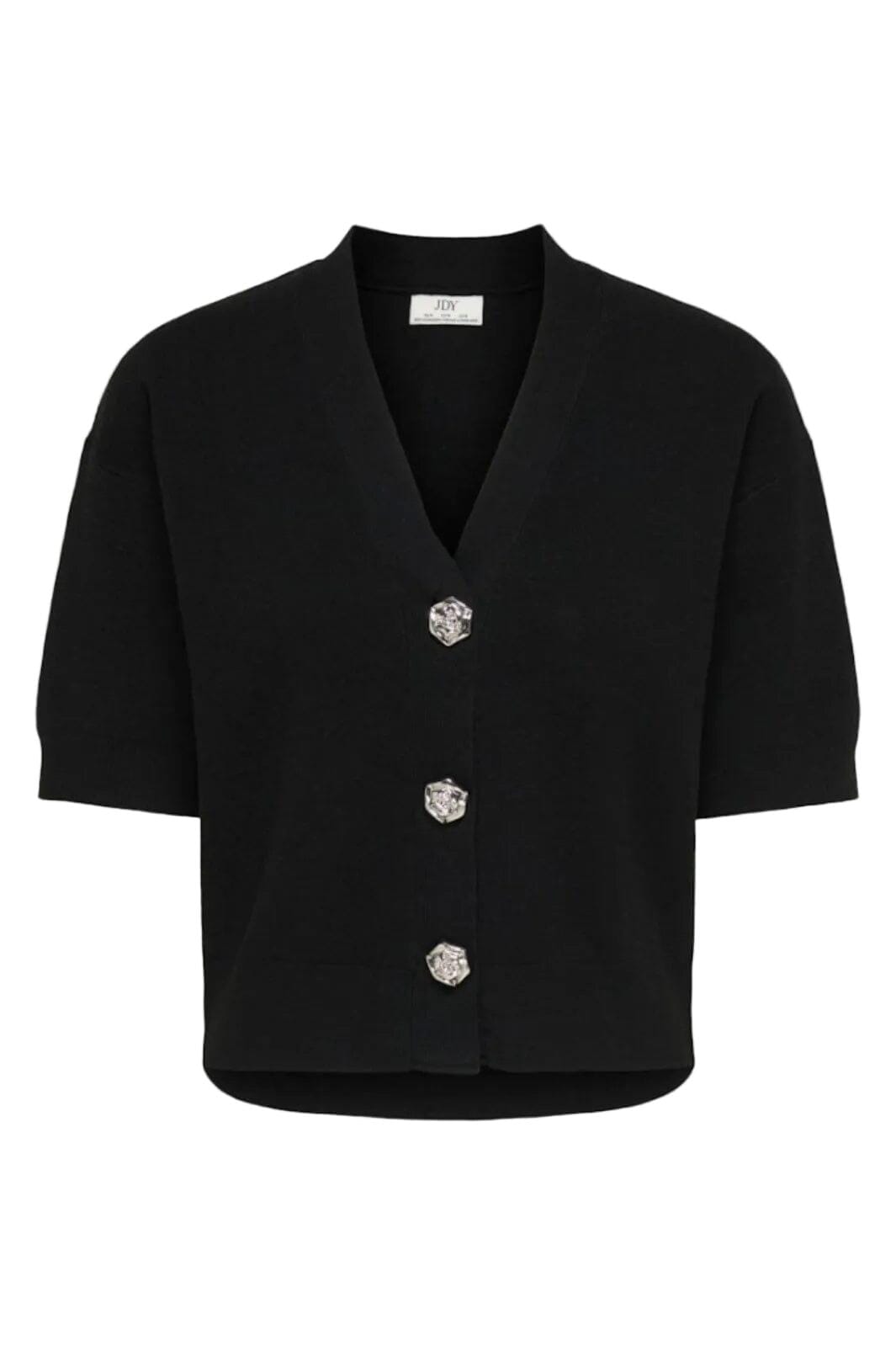 JDY - Jdyprime Life 2/4 V-Neck Cardigan Knt - 5020622 Black Cardigans 