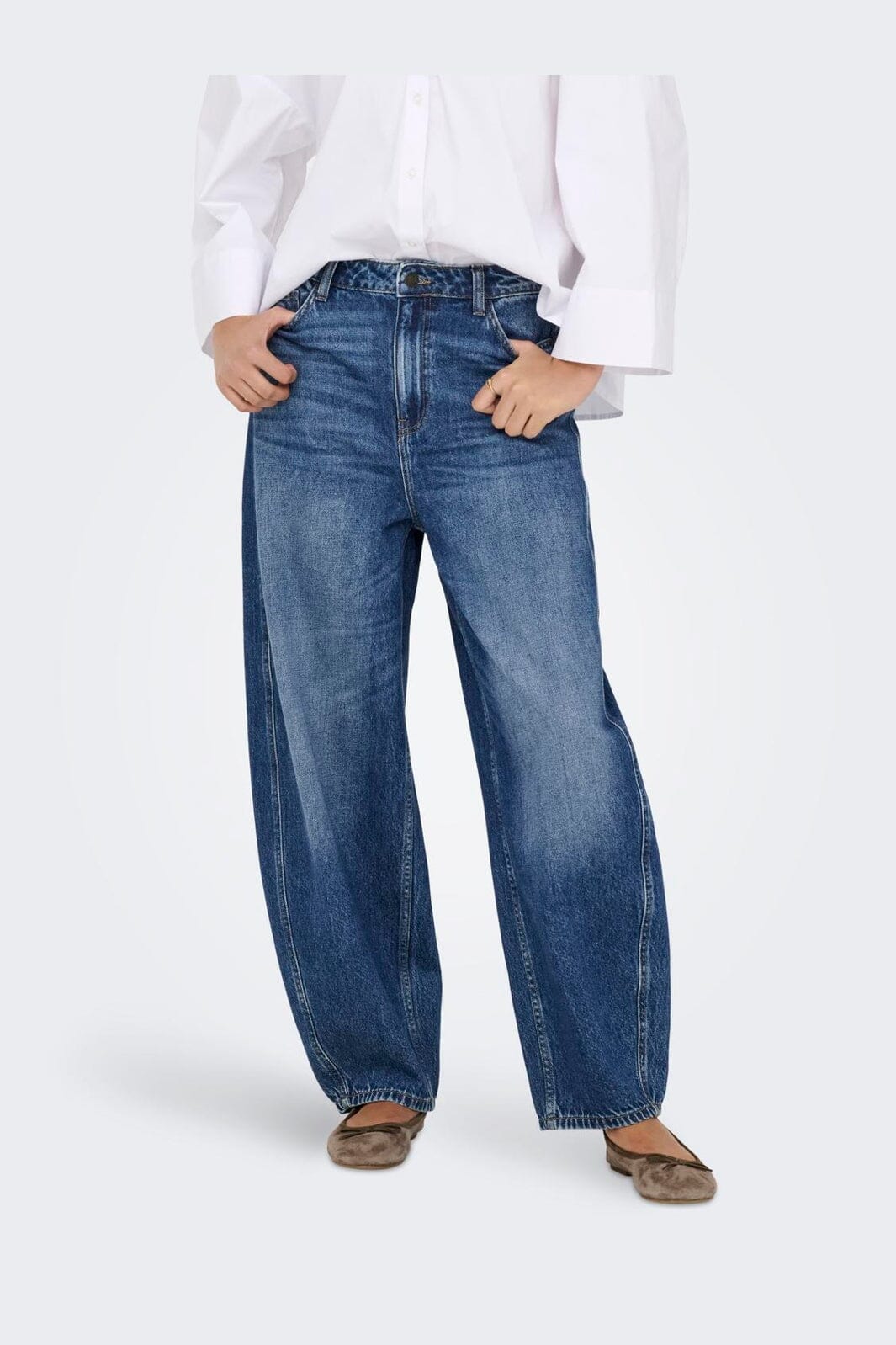 JDY - Jdysusie Barrel 1013 Jnsdnm - 4991918 Medium Blue Denim