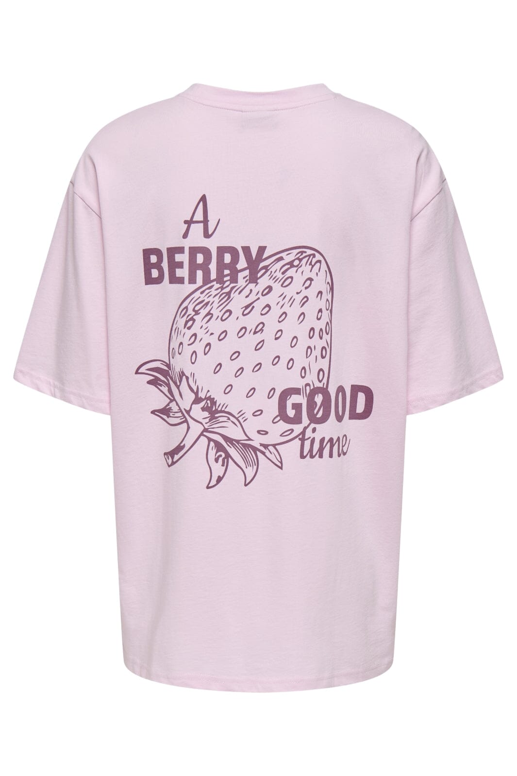 JDY - Jdytinnna S/S Print T-Shirt - 4924451 Pink Lady Strawberry Print